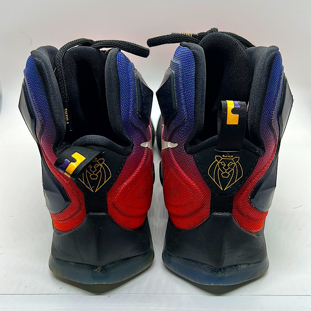 Nike Purple/Red Lebron 13 Doernbecher Basketball Shoes Sneakers **Men’s Sz 8** - Picture 7 of 11